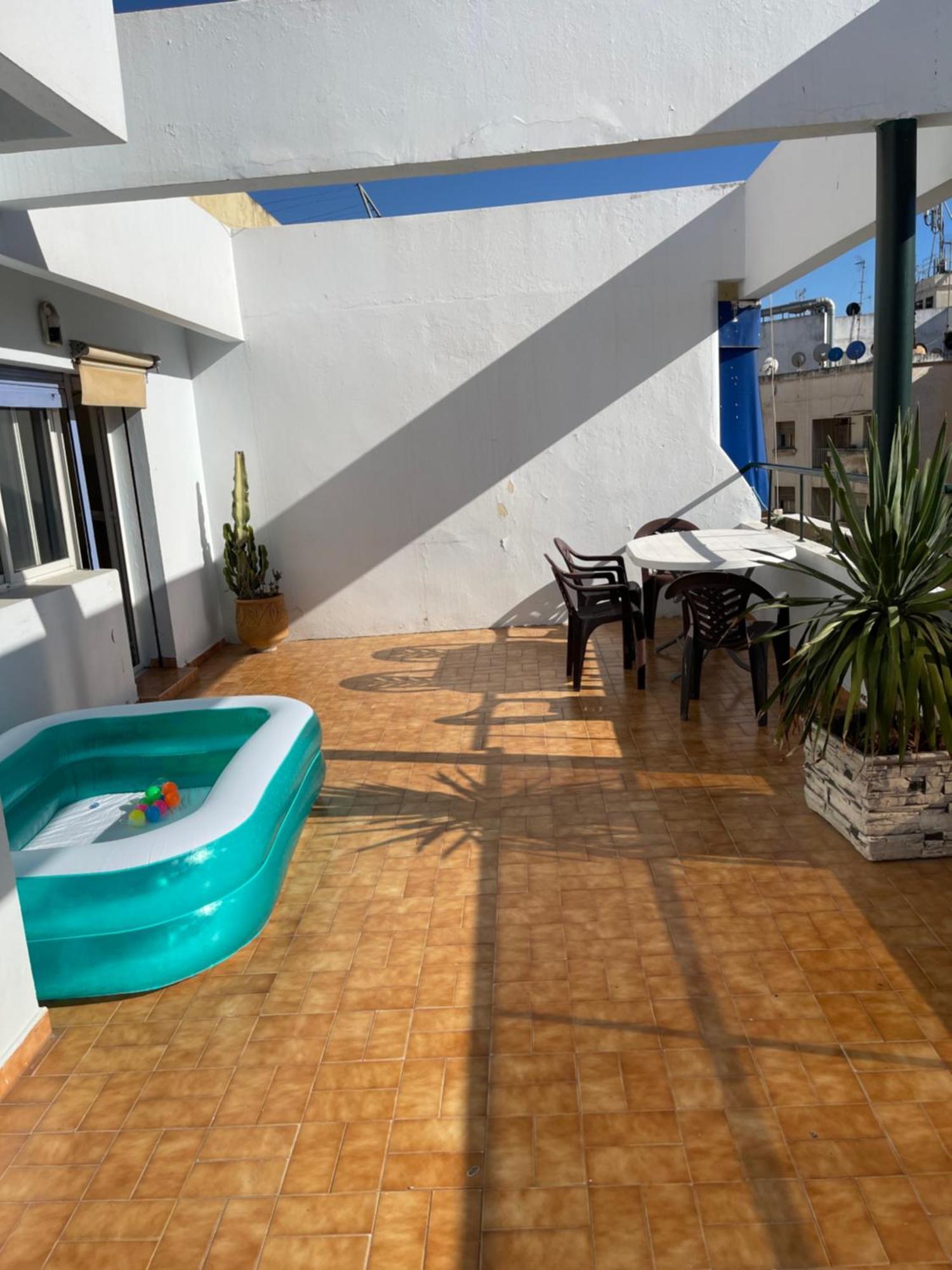Appartement Centre-Ville Avec Piscine Pour Enfants Tangier Bagian luar foto